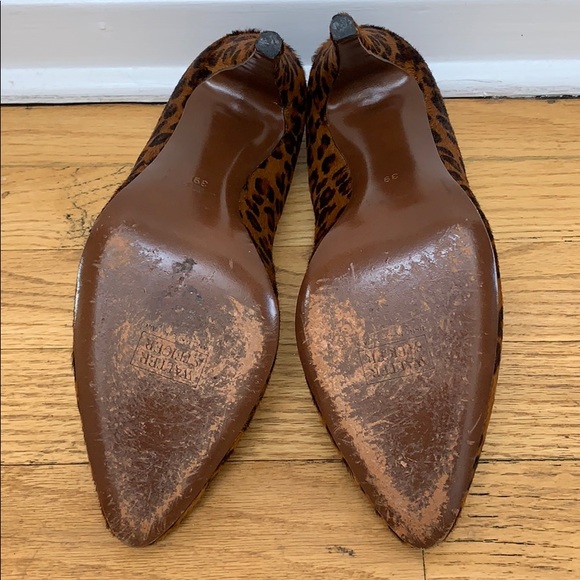 Walter Steiger Ponyhair Leopard Print Pumps - Picture 6 of 7